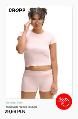 Cropp - gazetka promocyjna -20% na wszystkie koszulki, bluzy i spodnie od poniedziałku 03.11 do środy 05.11 - strona 4