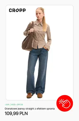 Cropp - gazetka promocyjna -20% na wszystkie koszulki, bluzy i spodnie od poniedziałku 03.11 do środy 05.11 - strona 7
