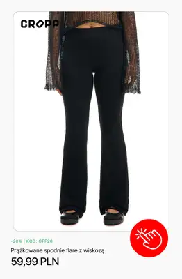 Cropp - gazetka promocyjna -20% na wszystkie koszulki, bluzy i spodnie od poniedziałku 03.11 do środy 05.11 - strona 10