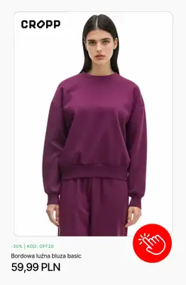 Cropp - gazetka promocyjna -20% na wszystkie koszulki, bluzy i spodnie od poniedziałku 03.11 do środy 05.11 - strona 2