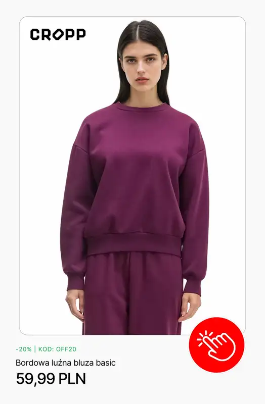 Cropp - gazetka promocyjna -20% na wszystkie koszulki, bluzy i spodnie   - strona 2