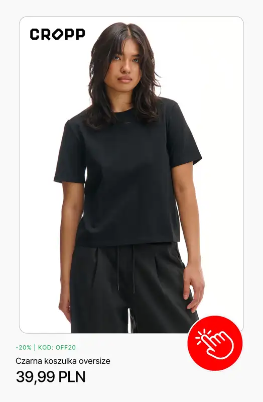 Cropp - gazetka promocyjna -20% na wszystkie koszulki, bluzy i spodnie od poniedziałku 03.11 do środy 05.11 - strona 9