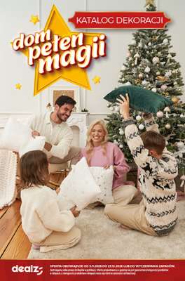 Dealz - gazetka promocyjna Dom Pełen Magii - Katalog Dekoracji od poniedziałku 03.11 do wtorku 23.12