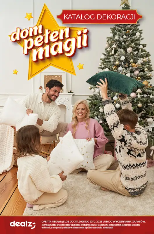 Dealz - gazetka promocyjna Dom Pełen Magii - Katalog Dekoracji  