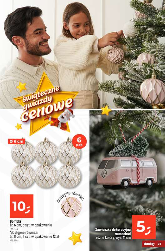 Dealz - gazetka promocyjna Dom Pełen Magii - Katalog Dekoracji od poniedziałku 03.11 do wtorku 23.12 - strona 27