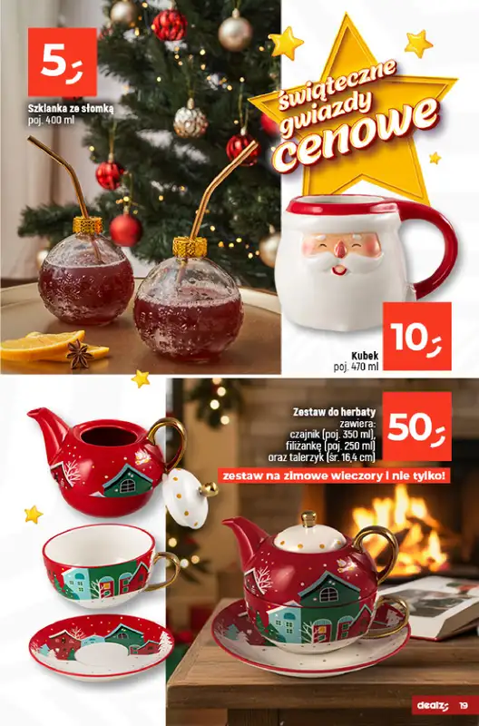 Dealz - gazetka promocyjna Dom Pełen Magii - Katalog Dekoracji od poniedziałku 03.11 do wtorku 23.12 - strona 19