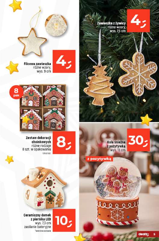 Dealz - gazetka promocyjna Dom Pełen Magii - Katalog Dekoracji  do wtorku 23.12 - strona 5
