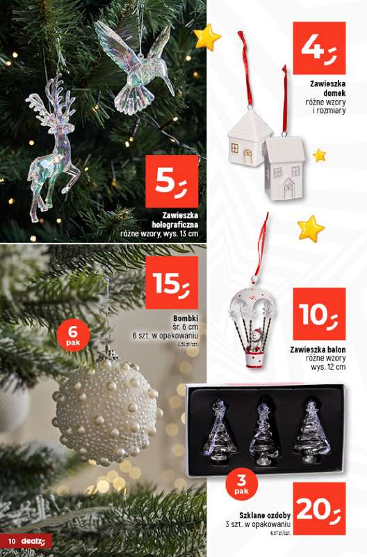 Dealz - gazetka promocyjna Dom Pełen Magii - Katalog Dekoracji od poniedziałku 03.11 do wtorku 23.12 - strona 10
