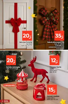 Dealz - gazetka promocyjna Dom Pełen Magii - Katalog Dekoracji od poniedziałku 03.11 do wtorku 23.12 - strona 14