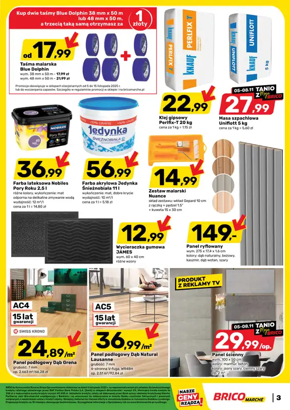 Bricomarche - gazetka promocyjna Gazetka od środy 05.11 do soboty 15.11 - strona 3