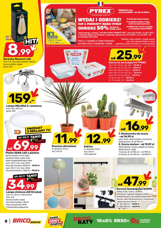 Bricomarche - gazetka promocyjna Gazetka od środy 05.11 do soboty 15.11 - strona 6