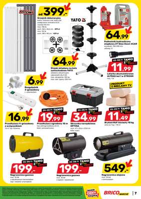Bricomarche - gazetka promocyjna Gazetka od środy 05.11 do soboty 15.11 - strona 7