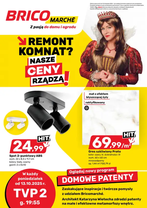 Bricomarche - gazetka promocyjna Gazetka od środy 05.11 do soboty 15.11