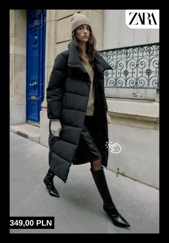 Zara - gazetka promocyjna Kurtki zimowe damskie od poniedziałku 03.11  - strona 11