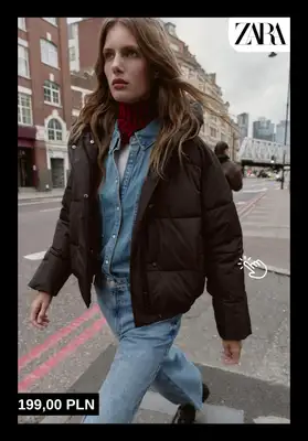 Zara - gazetka promocyjna Kurtki zimowe damskie od poniedziałku 03.11  - strona 2