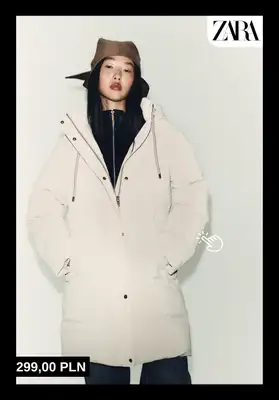 Zara - gazetka promocyjna Kurtki zimowe damskie od poniedziałku 03.11  - strona 10