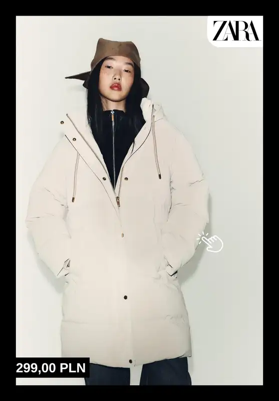 Zara - gazetka promocyjna Kurtki zimowe damskie od poniedziałku 03.11  - strona 10