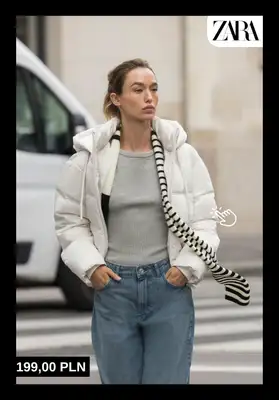 Zara - gazetka promocyjna Kurtki zimowe damskie od poniedziałku 03.11  - strona 3
