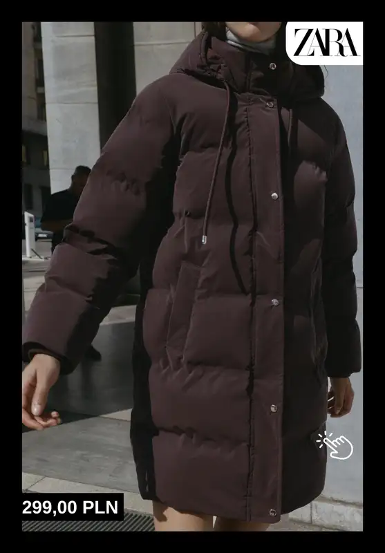 Zara - gazetka promocyjna Kurtki zimowe damskie od poniedziałku 03.11  - strona 6