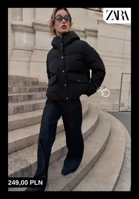 Zara - gazetka promocyjna Kurtki zimowe damskie od poniedziałku 03.11  - strona 7