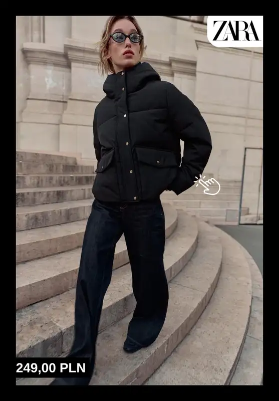 Zara - gazetka promocyjna Kurtki zimowe damskie od poniedziałku 03.11  - strona 7