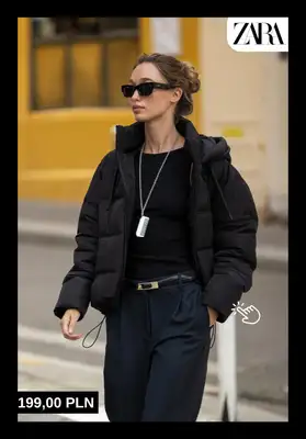 Zara - gazetka promocyjna Kurtki zimowe damskie od poniedziałku 03.11  - strona 5