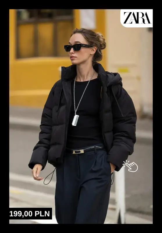 Zara - gazetka promocyjna Kurtki zimowe damskie od poniedziałku 03.11  - strona 5