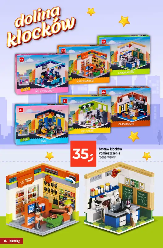 Dealz - gazetka promocyjna Zabawkowe Super Gwiazdy - Katalog Zabawek od poniedziałku 03.11 do wtorku 23.12 - strona 16