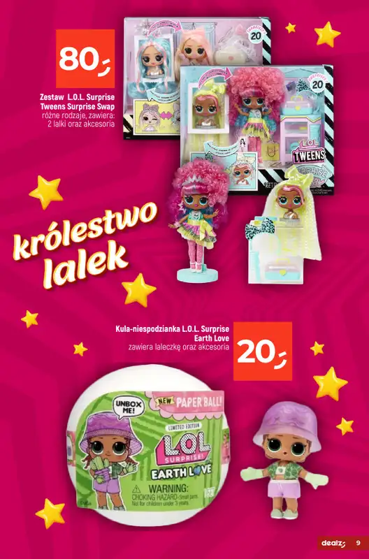 Dealz - gazetka promocyjna Zabawkowe Super Gwiazdy - Katalog Zabawek od poniedziałku 03.11 do wtorku 23.12 - strona 9