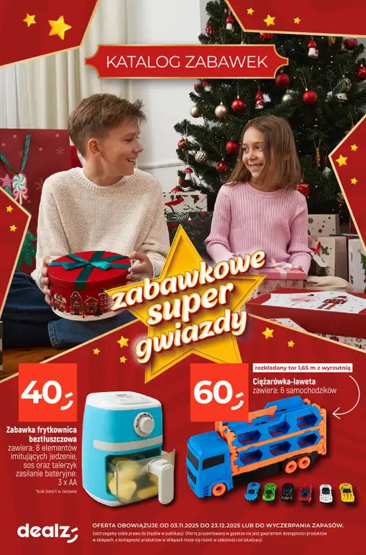 Dealz - gazetka promocyjna Zabawkowe Super Gwiazdy - Katalog Zabawek  