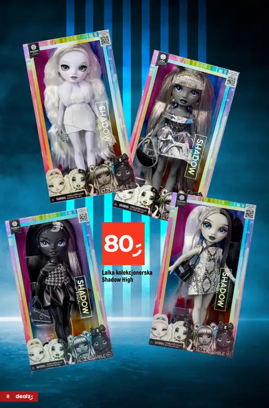 Dealz - gazetka promocyjna Zabawkowe Super Gwiazdy - Katalog Zabawek od poniedziałku 03.11 do wtorku 23.12 - strona 8