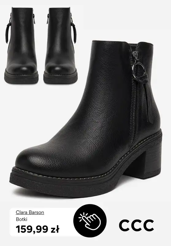 CCC - gazetka promocyjna Botki na obcasie - super oferty! od poniedziałku 03.11  - strona 7