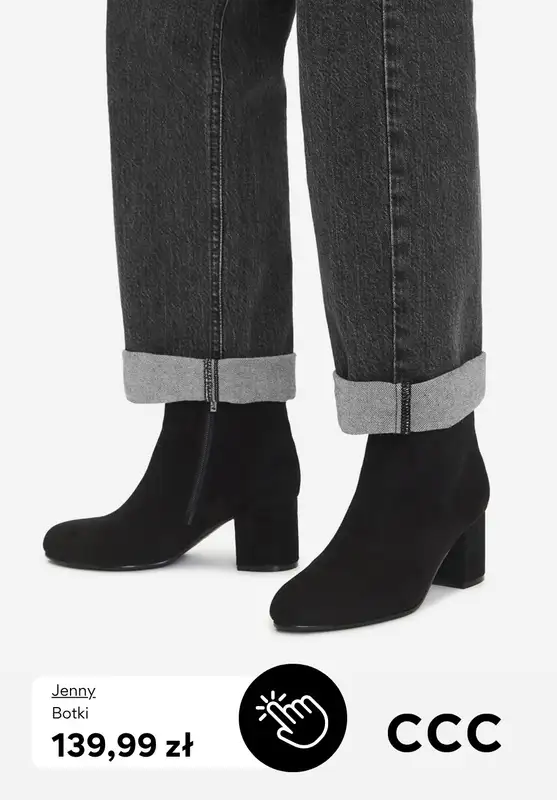 CCC - gazetka promocyjna Botki na obcasie - super oferty!   - strona 2