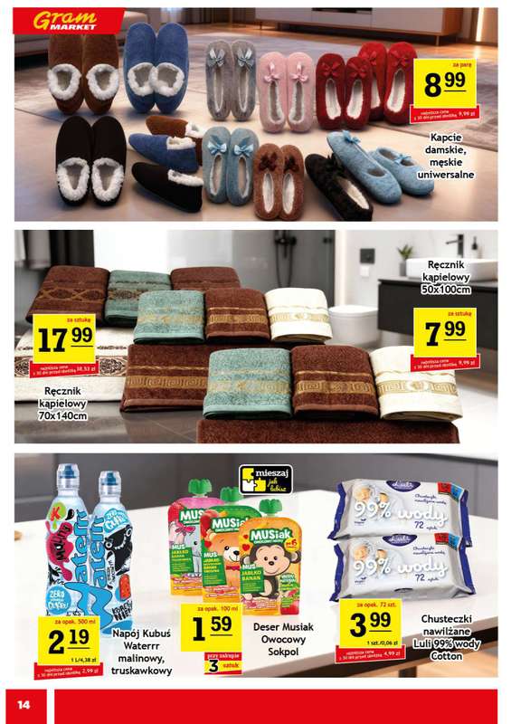 Gram Market - gazetka promocyjna Gazetka od środy 05.11 do poniedziałku 10.11 - strona 14