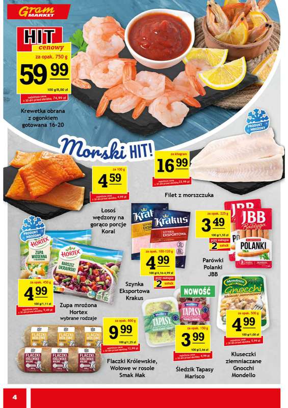 Gram Market - gazetka promocyjna Gazetka od środy 05.11 do poniedziałku 10.11 - strona 4