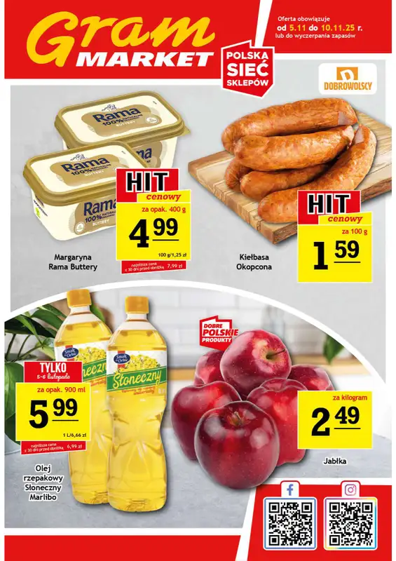 Gram Market - gazetka promocyjna Gazetka  