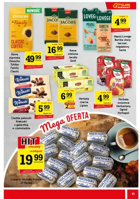 Gram Market - gazetka promocyjna Gazetka od środy 05.11 do poniedziałku 10.11 - strona 11