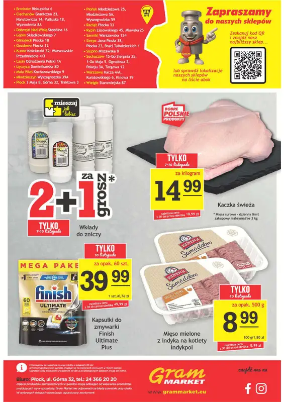 Gram Market - gazetka promocyjna Gazetka od środy 05.11 do poniedziałku 10.11 - strona 16
