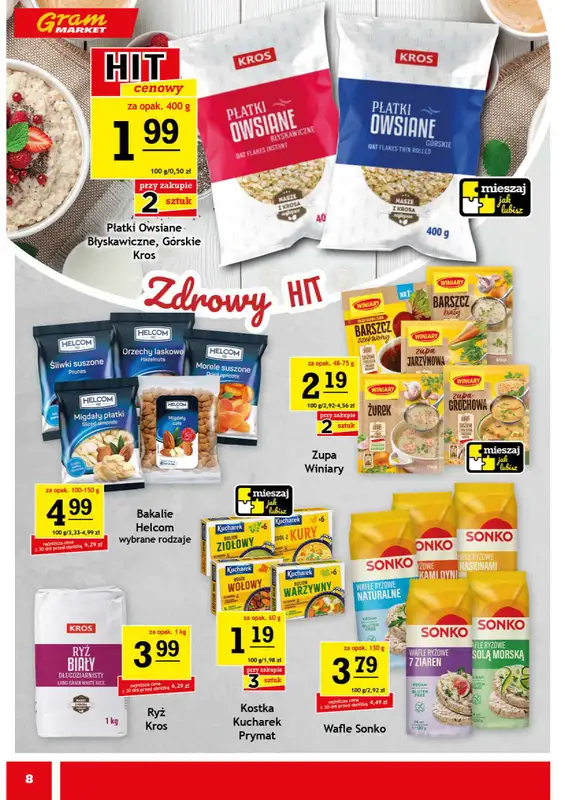 Gram Market - gazetka promocyjna Gazetka od środy 05.11 do poniedziałku 10.11 - strona 8