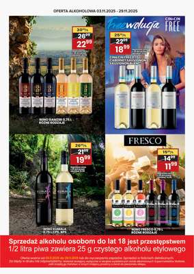 Wafelek - gazetka promocyjna Katalog alkoholowy od poniedziałku 03.11 do soboty 29.11 - strona 4