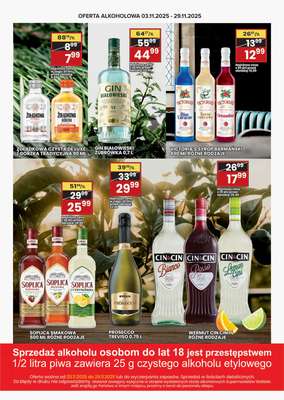 Wafelek - gazetka promocyjna Katalog alkoholowy od poniedziałku 03.11 do soboty 29.11 - strona 2