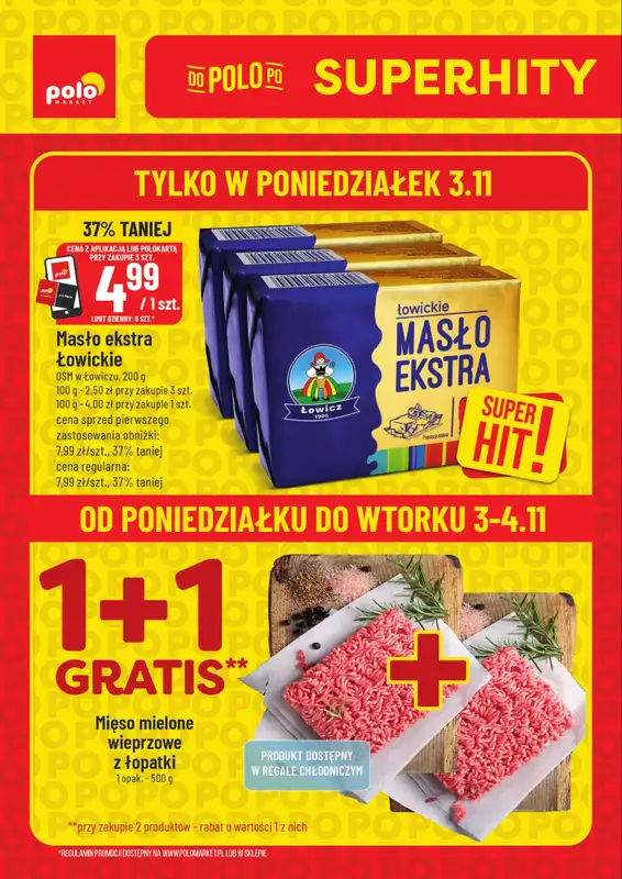 POLOmarket - gazetka promocyjna Super hity!  
