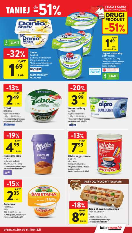 Intermarche - gazetka promocyjna Gazetka od czwartku 06.11 do środy 12.11 - strona 19