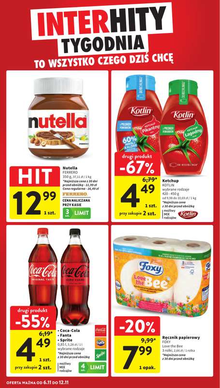 Intermarche - gazetka promocyjna Gazetka od czwartku 06.11 do środy 12.11 - strona 6