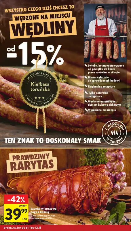 Intermarche - gazetka promocyjna Gazetka od czwartku 06.11 do środy 12.11 - strona 14