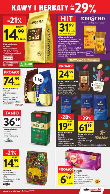 Intermarche - gazetka promocyjna Gazetka od czwartku 06.11 do środy 12.11 - strona 25