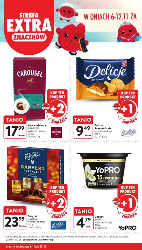 Intermarche - gazetka promocyjna Gazetka od czwartku 06.11 do środy 12.11 - strona 10