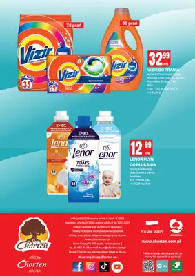 Chorten - gazetka promocyjna Gazetka Dolny Śląsk, Wielkopolska, Zach-pom, Lubuskie Market od czwartku 06.11 do niedzieli 16.11 - strona 8