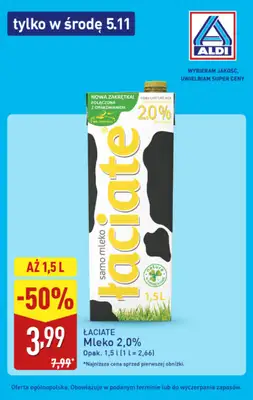 Aldi - gazetka promocyjna Super oferty na środę! od środy 05.11 do środy 05.11 - strona 2