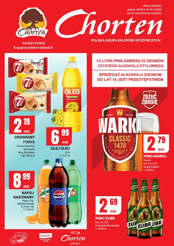 Chorten - gazetka promocyjna Gazetka Lubelskie Market  